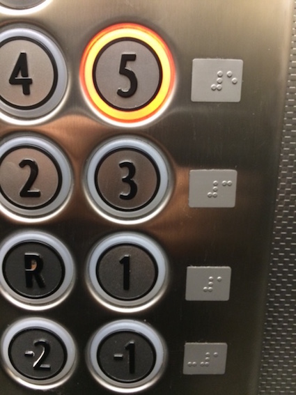 Tastiera di ascensore